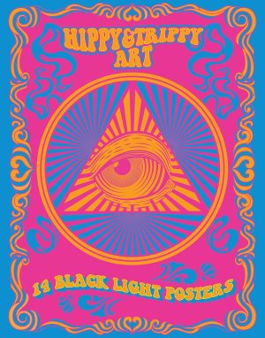 HIPPY & TRIPPY ART - 14 BLACKLIGHT POSTERS