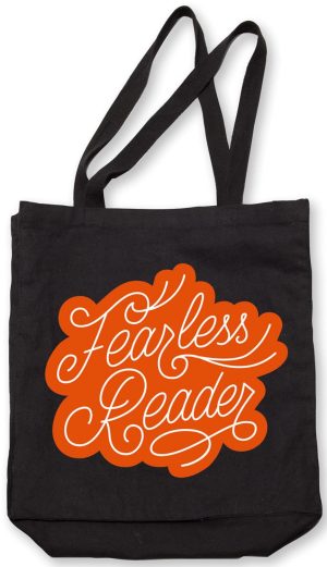 Handlenett: FEARLESS READER TOTE BAG