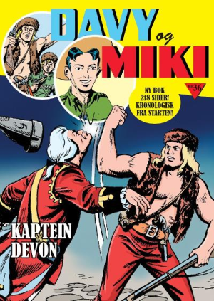 DAVY OG MIKI 36-KAPTEIN DEVON