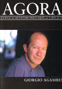 AGORA 2011 #4-GIORGIO AGAMBEN