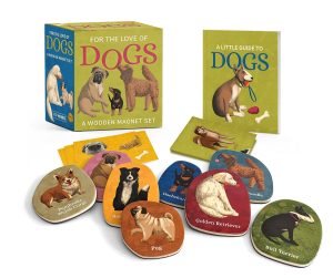 FOR THE LOVE OF DOGS: WOODEN MAGNET SET