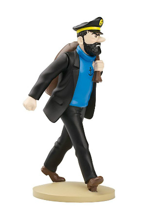 TINTIN FIGUR: HADDOCK MED SKIPSSEKK