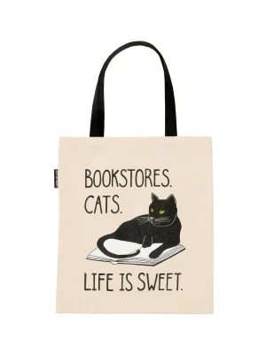 HANDLENETT: BOOKSTORES. CATS.