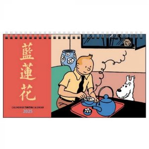 2025: TINTIN BORDKALENDER 2025 VEGG LITEN