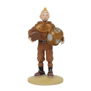 TINTIN FIGUR: TINTIN I DYKKERDRAKT