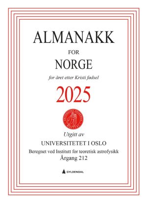 Almanakk for Norge 2025